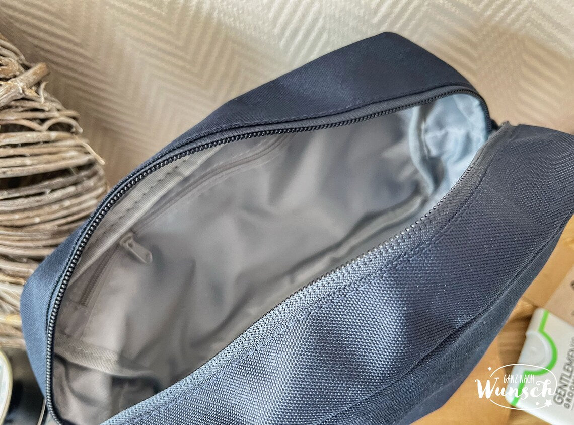 Recycled | Kulturtasche | Kulturbeutel | Männertasche | Geschenk zum Vatertag | Vatertag | Dad | Weihnachtsgeschenk | Waschtasche