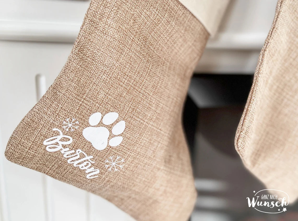 Weihnachten - Nikolausstiefel - Bedruckte Geschenkverpackung