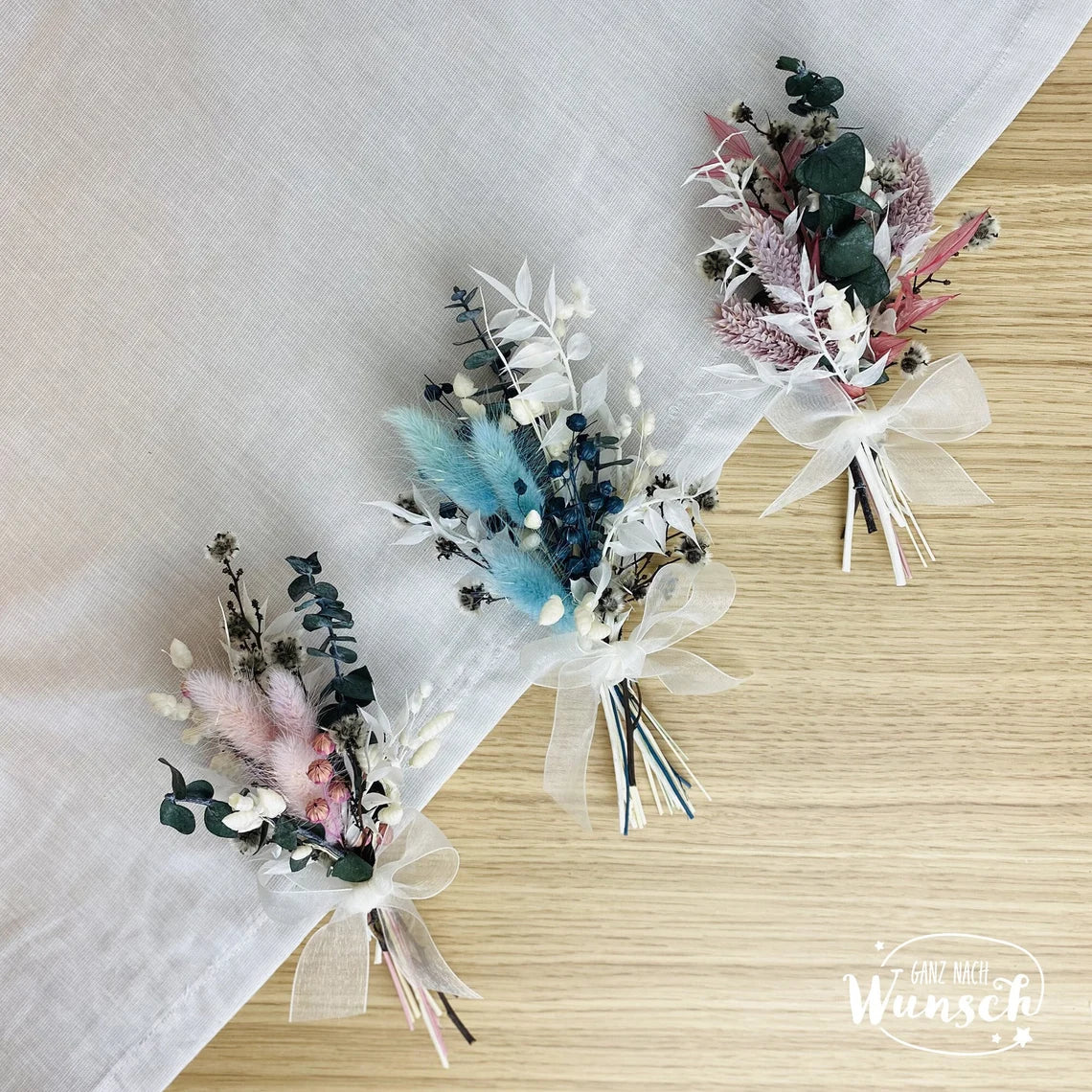 Mini Blumen | Boho Trockblumenstrauß | Trockenblumen | kleiner Blumenstrauß | Blumenmädchen | Muttertag
