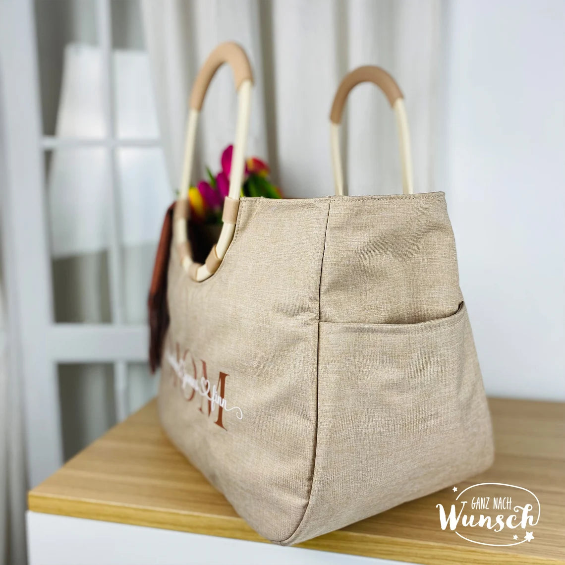 Reisenthel - MOM mit Namen - Bedruckter Loopshopper