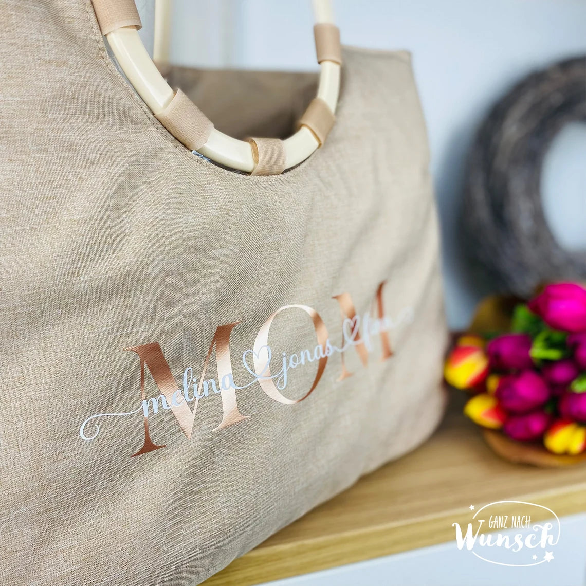 Reisenthel - MOM mit Namen - Bedruckter Loopshopper