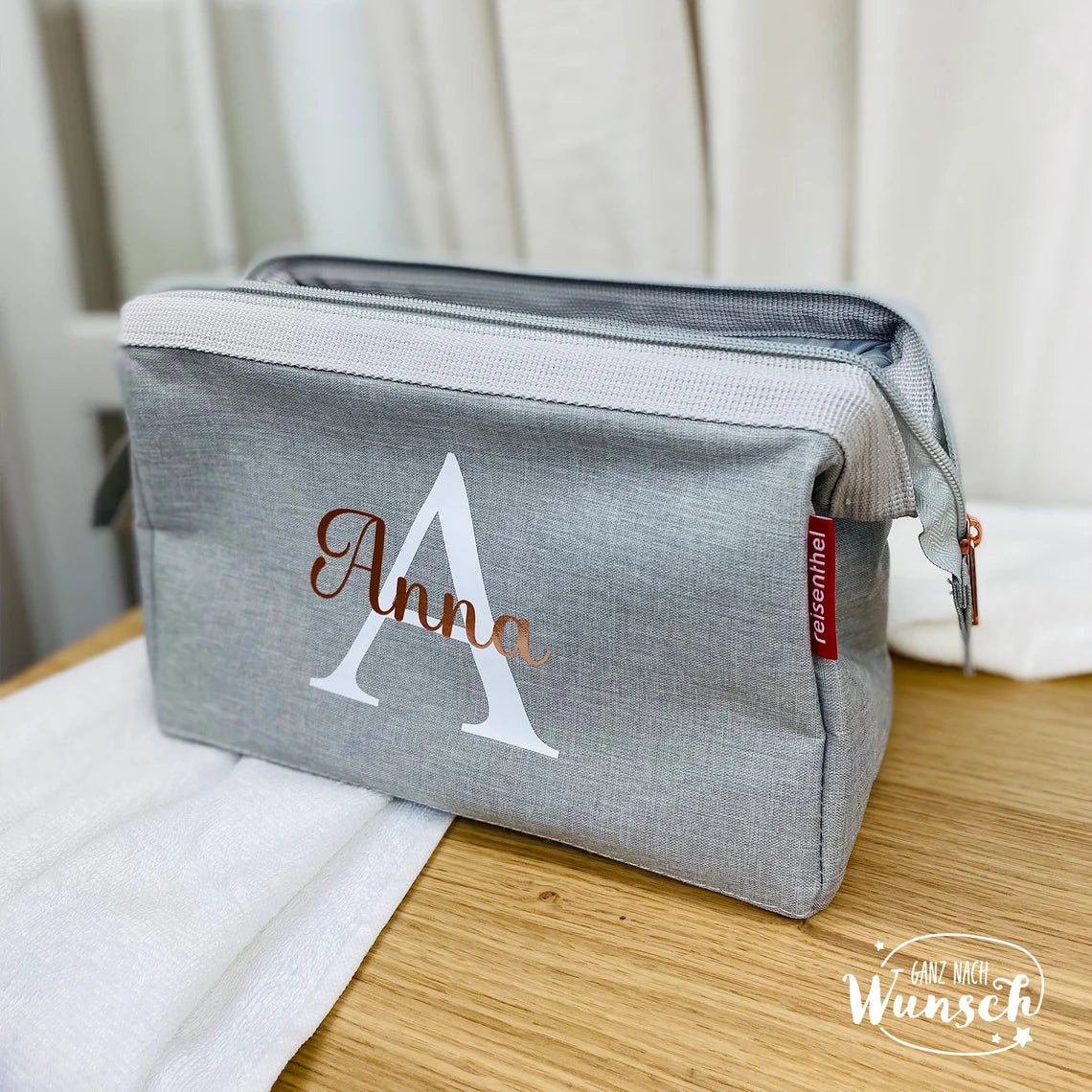 Kosmetiktasche Personalisierter Kosmetikbeutel Kulturbeutel Schm