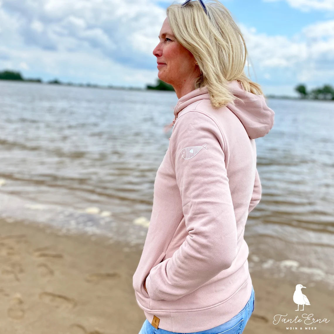 Maritimer Pullover Damen | Tante Erna | Van daag...