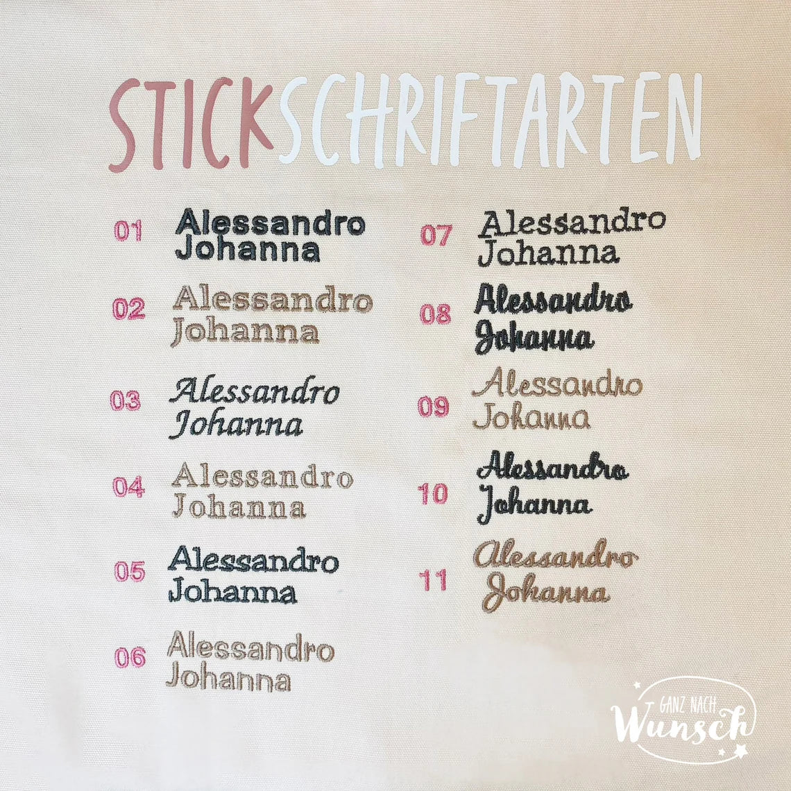 Reisenthel - Name - Bestickte Carrybag