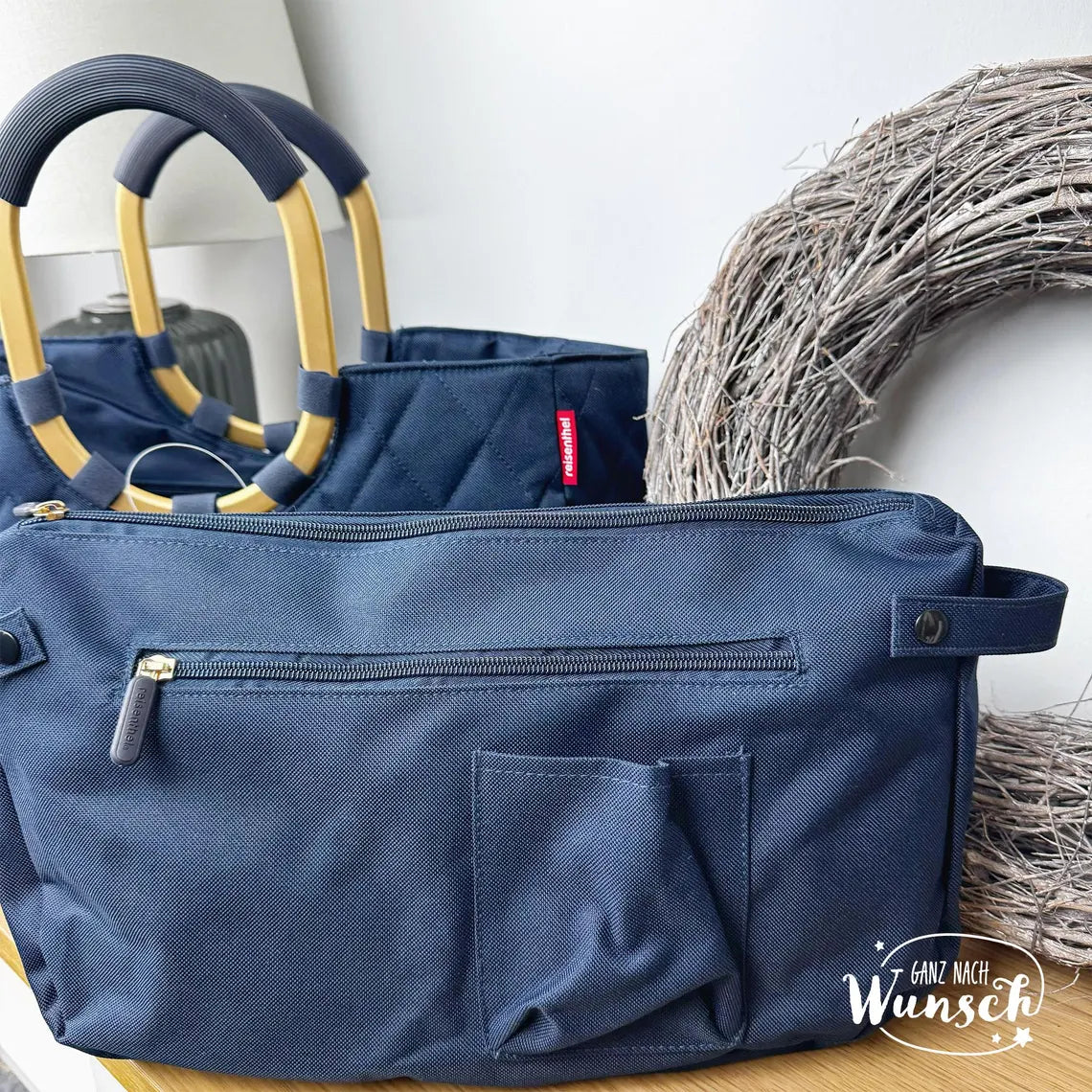 Personalisierte Einkaufstasche von Reisenthel | Geschenk für Mama, Oma, Freundin | Geschenkidee zum Geburtstag, Muttertag, Stick