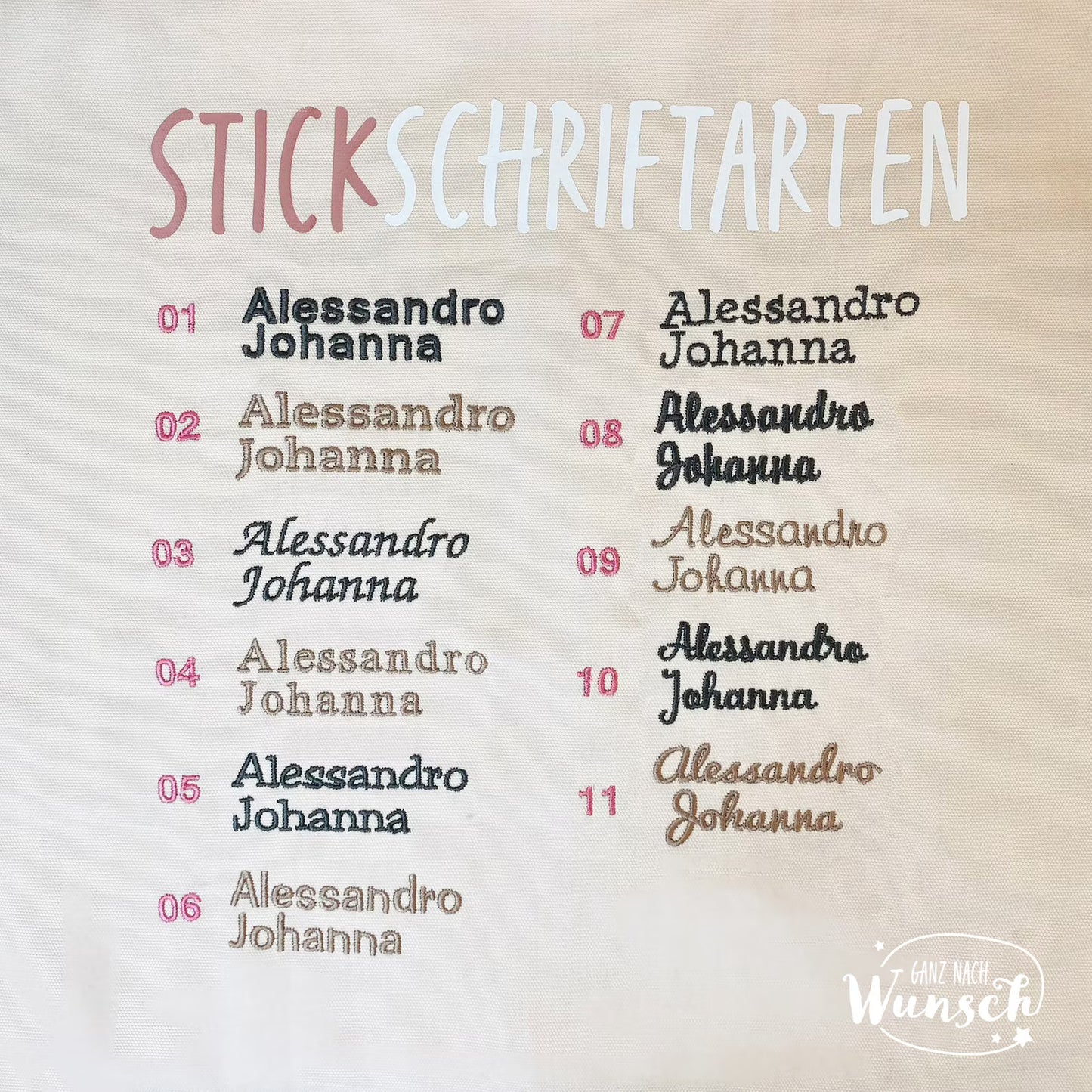 Einkaufskorb Reisenthel personalisiert mit Stick | Geschenk Oma | Mama | Geburtstagsgeschenk | Hochzeit | Muttertag | Junggesellenabschied