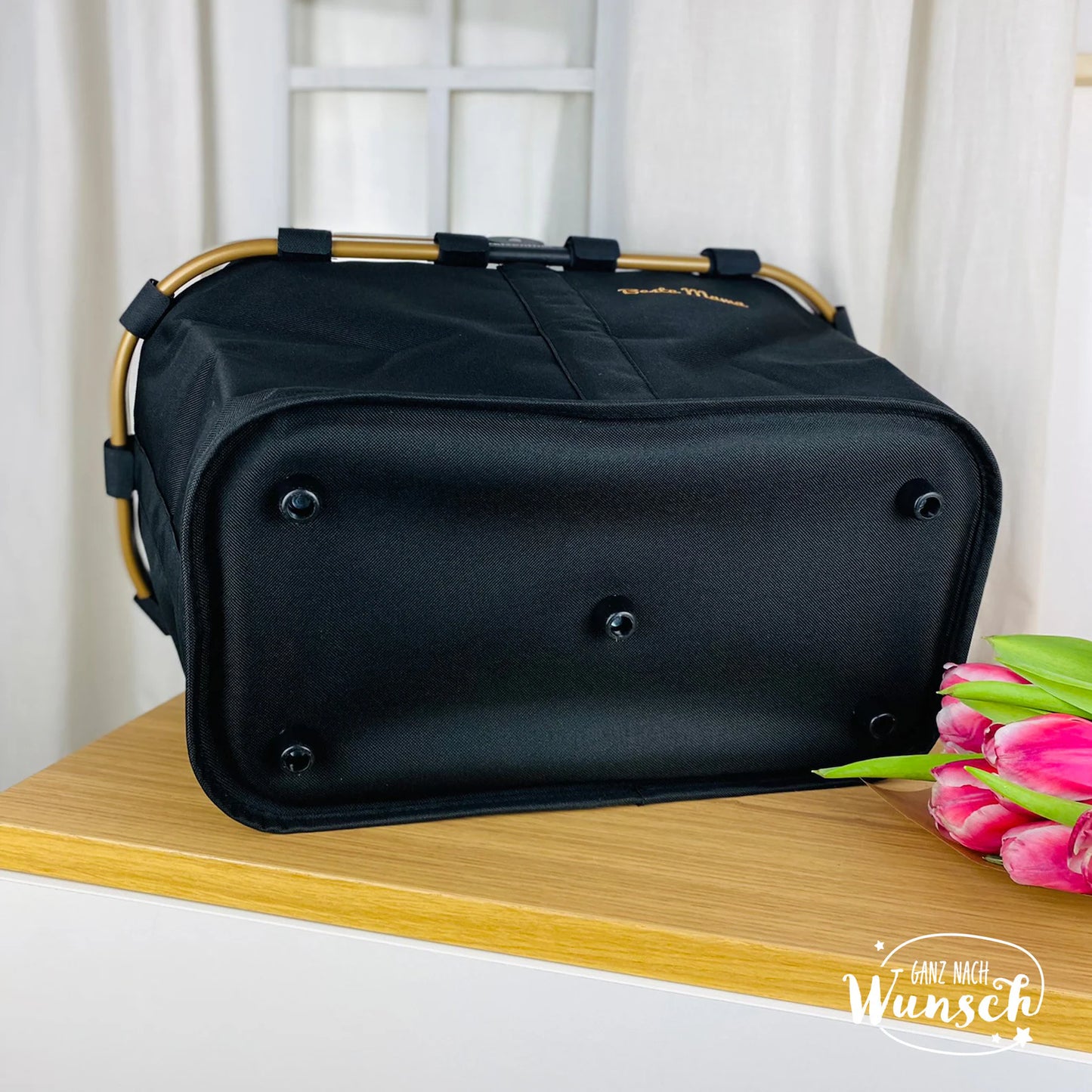 Einkaufskorb Reisenthel personalisiert mit Stick | Geschenk Oma | Mama | Geburtstagsgeschenk | Hochzeit | Muttertag | Junggesellenabschied