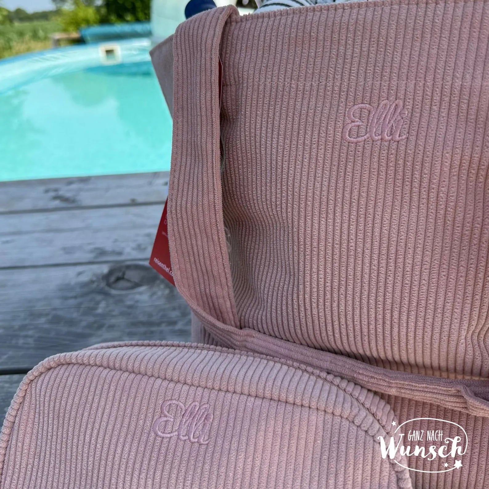 Shopper | Einkaufstasche | Cord | Rosa | Geschenk für Mama | personalisiertes Geschenk | Geburtstagsgeschenk | Muttertag | Reisenthel