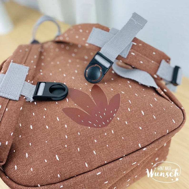 Kinder Rucksack personalisiert | Trixie Baby | Tiermotiv | Wanderrucksack Schule | Tasche für Kinder | Backpack Kids | Kindergartenrucksack