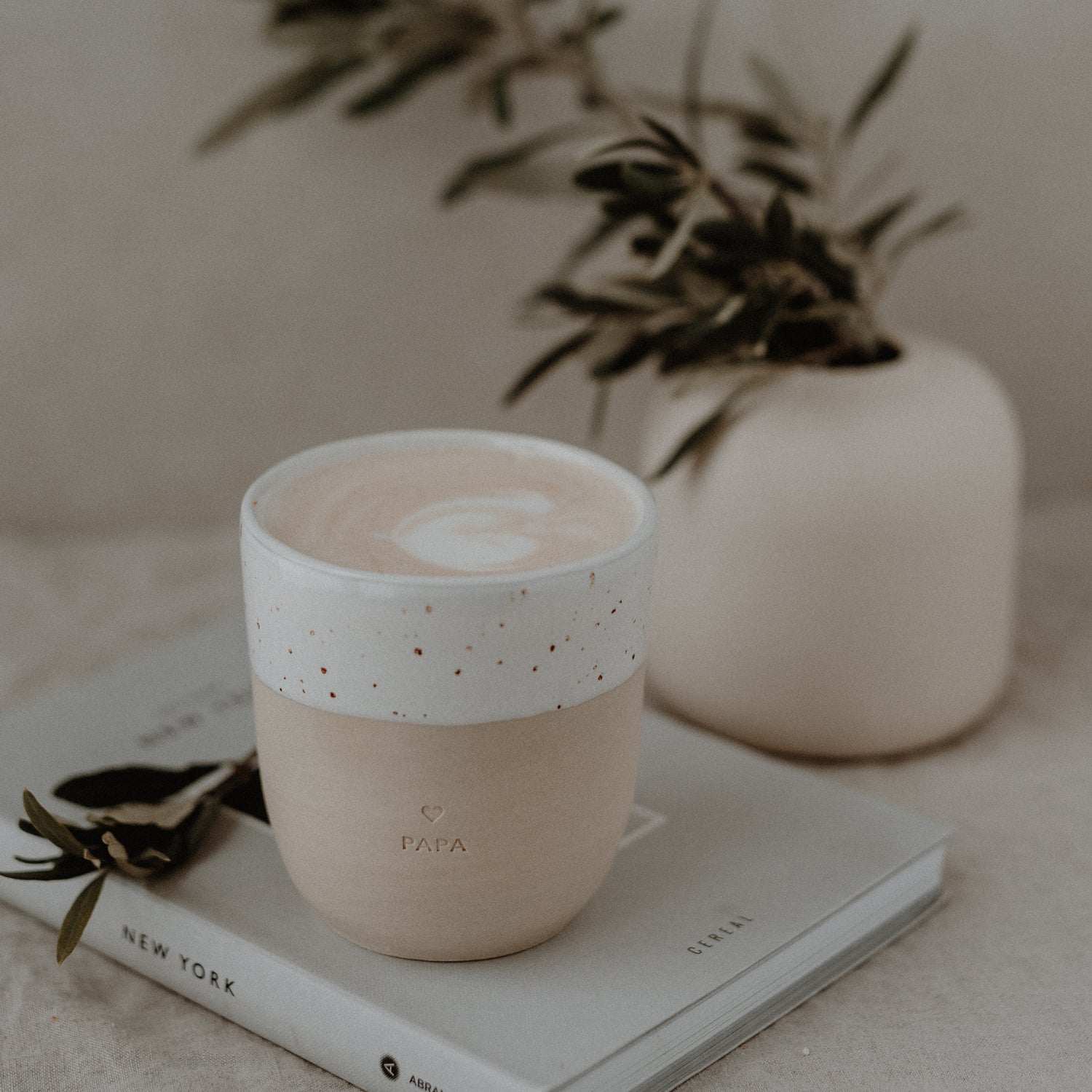 Eulenschnitt - Papa - Becher