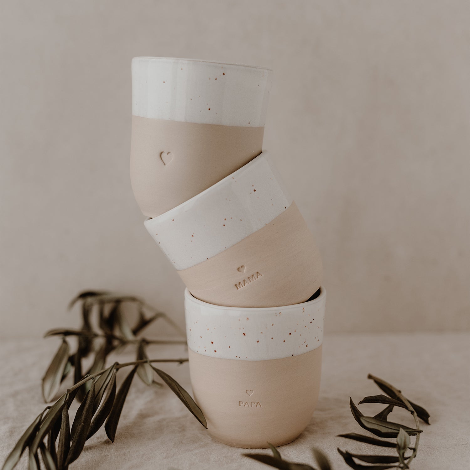 Eulenschnitt - Papa - Becher