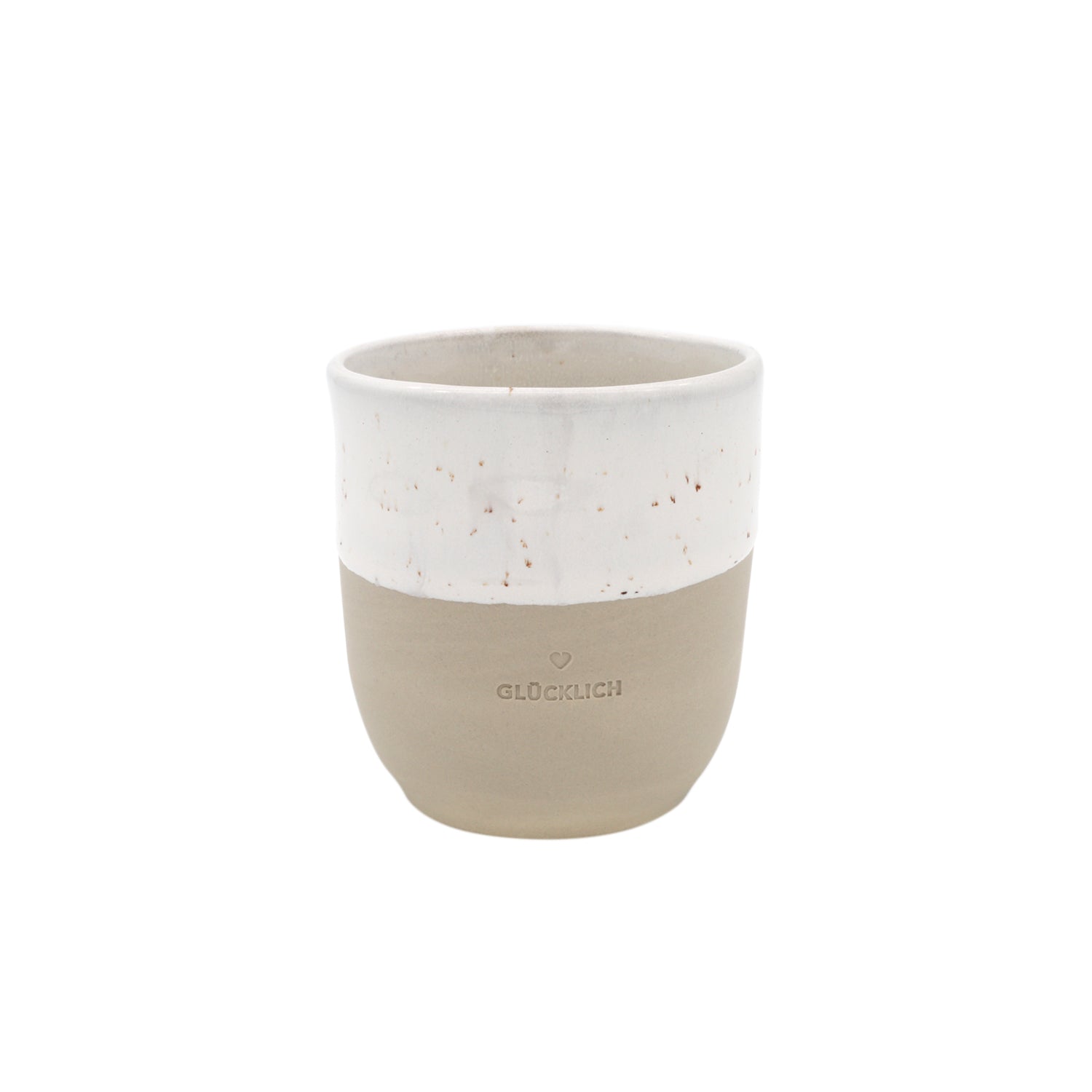 Eulenschnitt - Glücklich - Becher