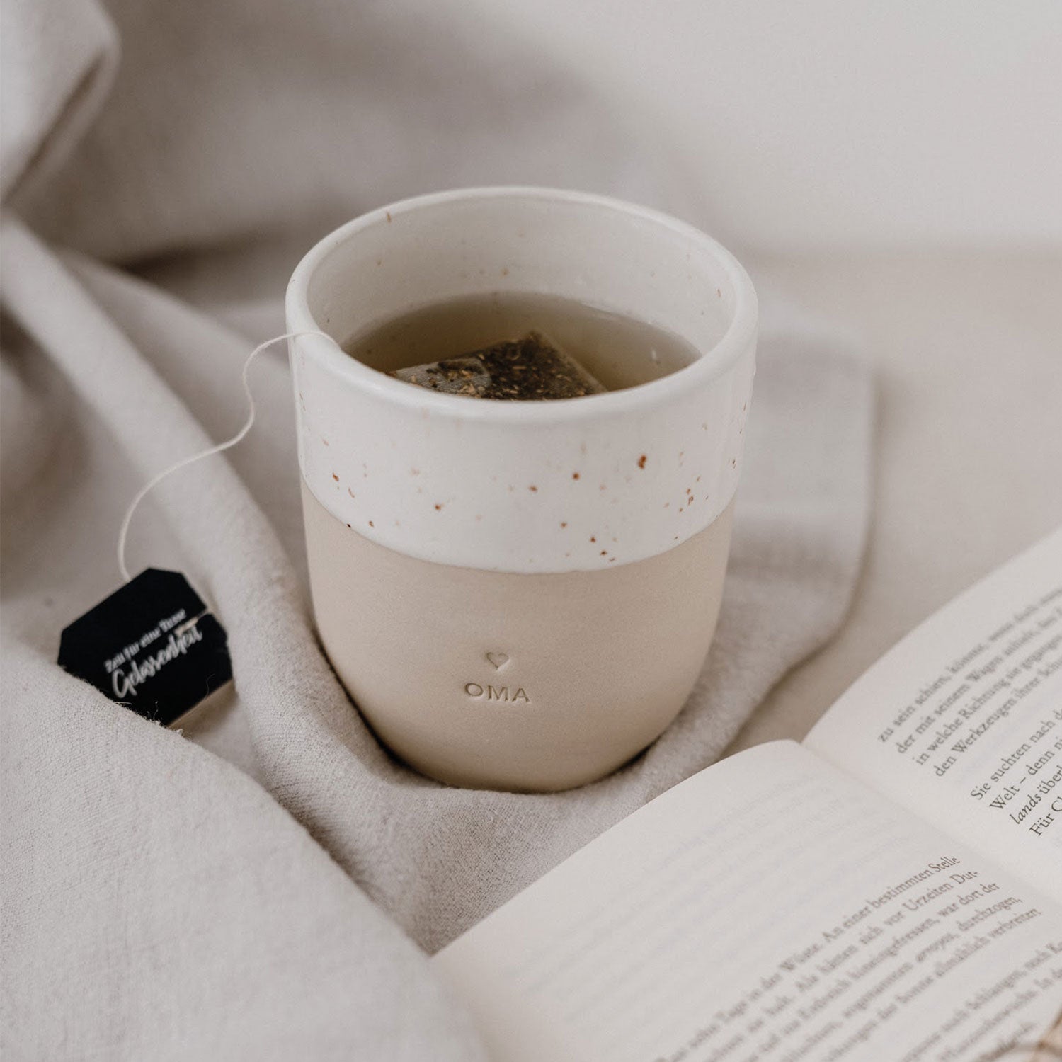 Eulenschnitt - Oma - Becher