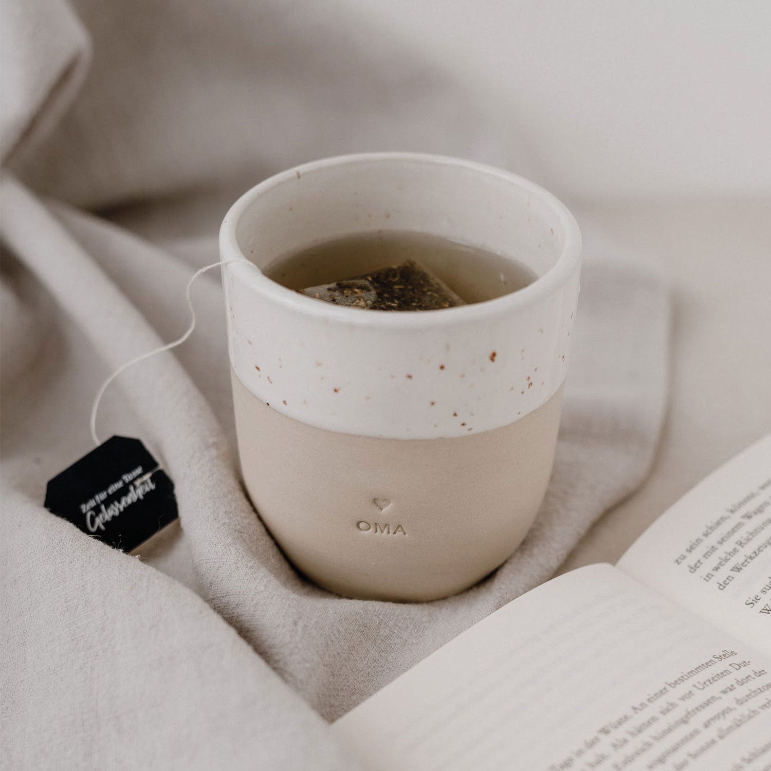 Eulenschnitt - Oma - Becher