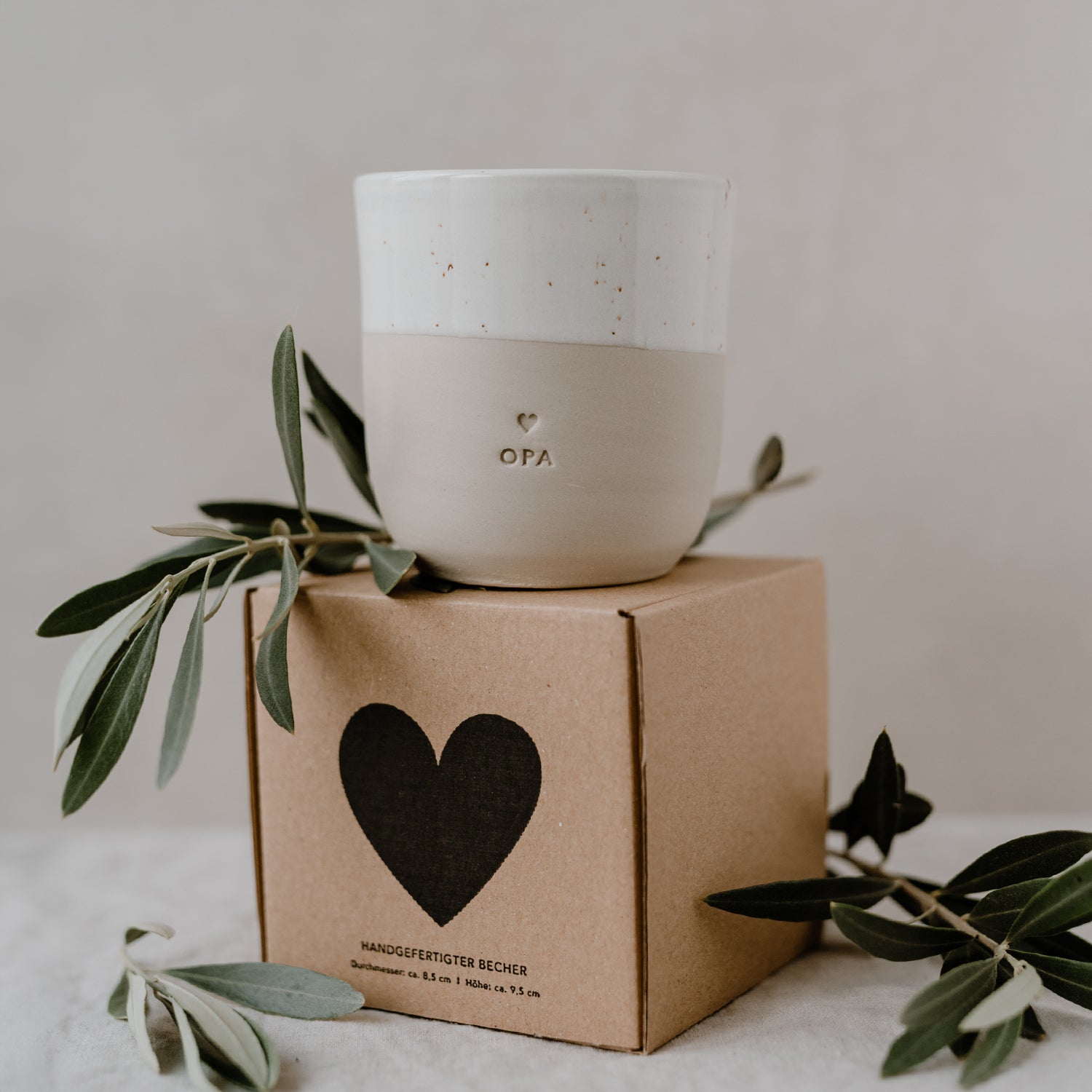 Eulenschnitt - Opa - Becher