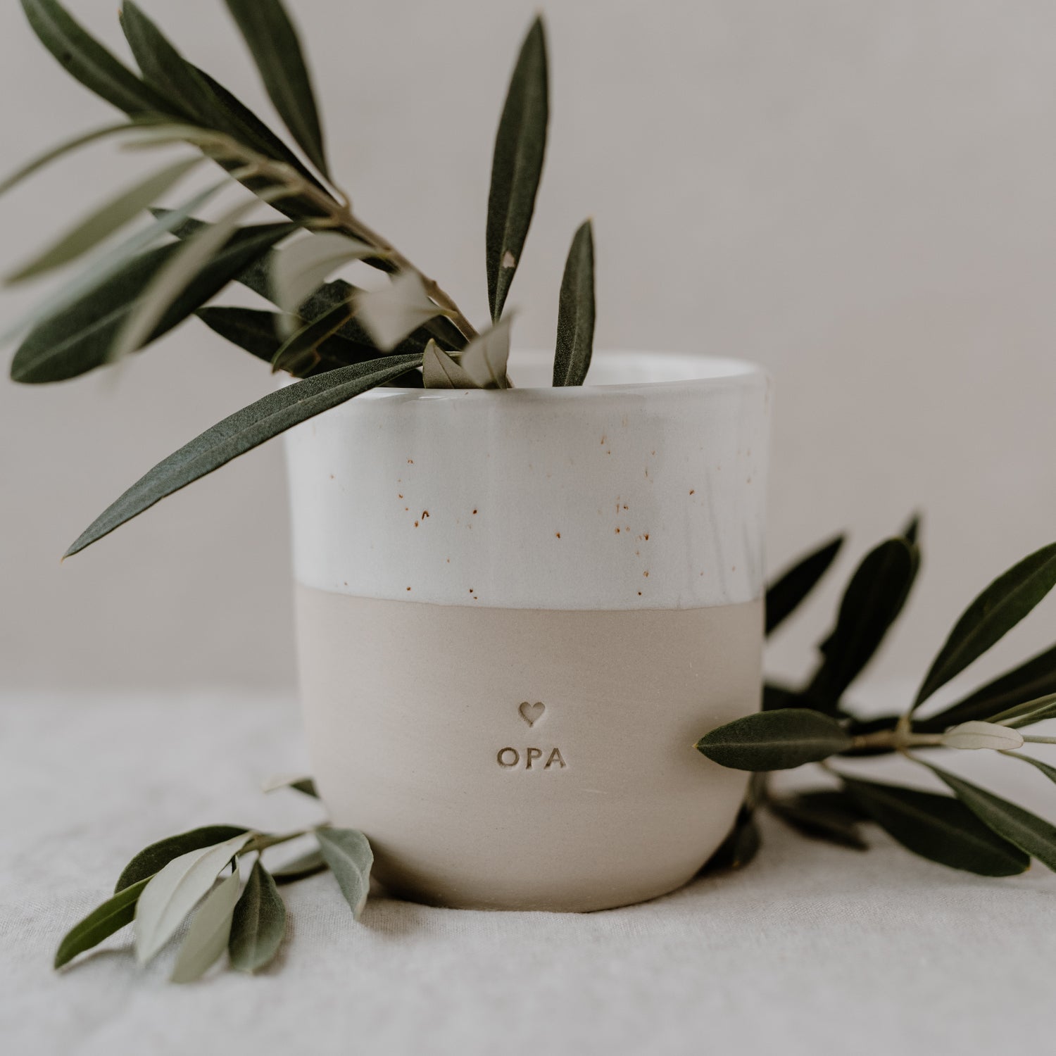 Eulenschnitt - Opa - Becher