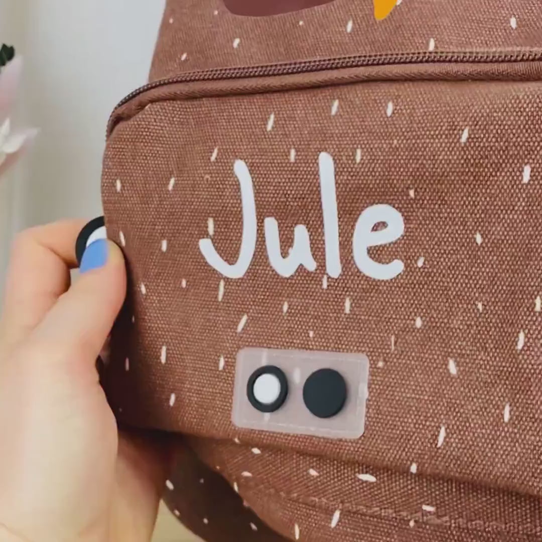 Kinder Rucksack personalisiert | Trixie Baby | Tiermotiv | Wanderrucksack Schule | Tasche für Kinder | Backpack Kids | Kindergartenrucksack