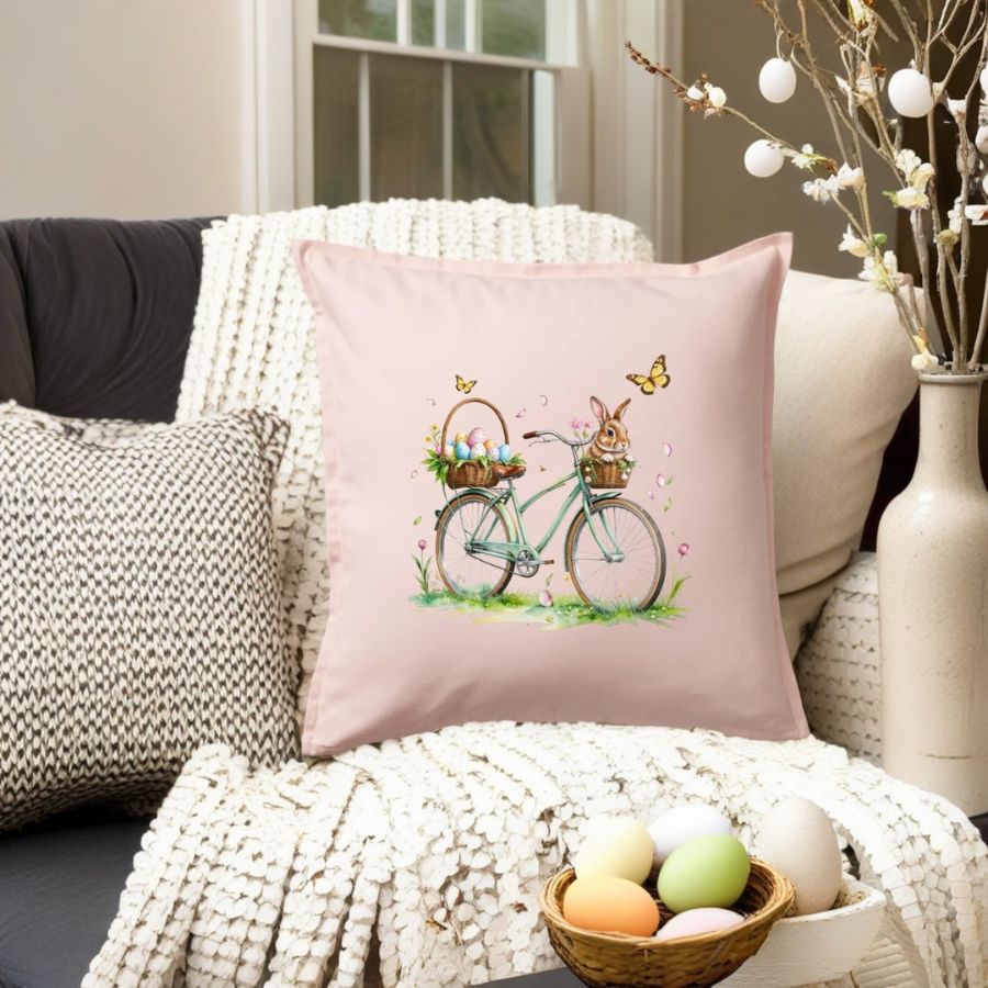 Kissen | Ostern | 50x50cm | Baumwolle | Frühling | Geschenkidee | Natur
