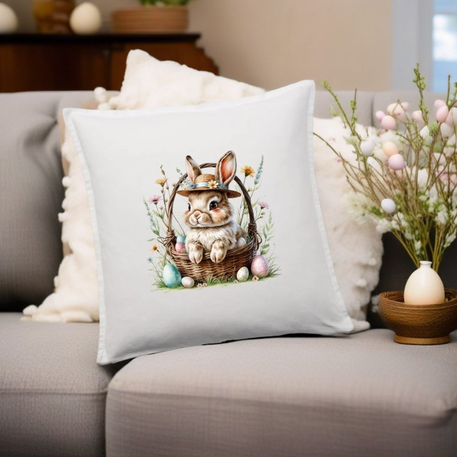 Kissen | Ostern | 50x50cm | Baumwolle | Frühling | Geschenkidee | Natur