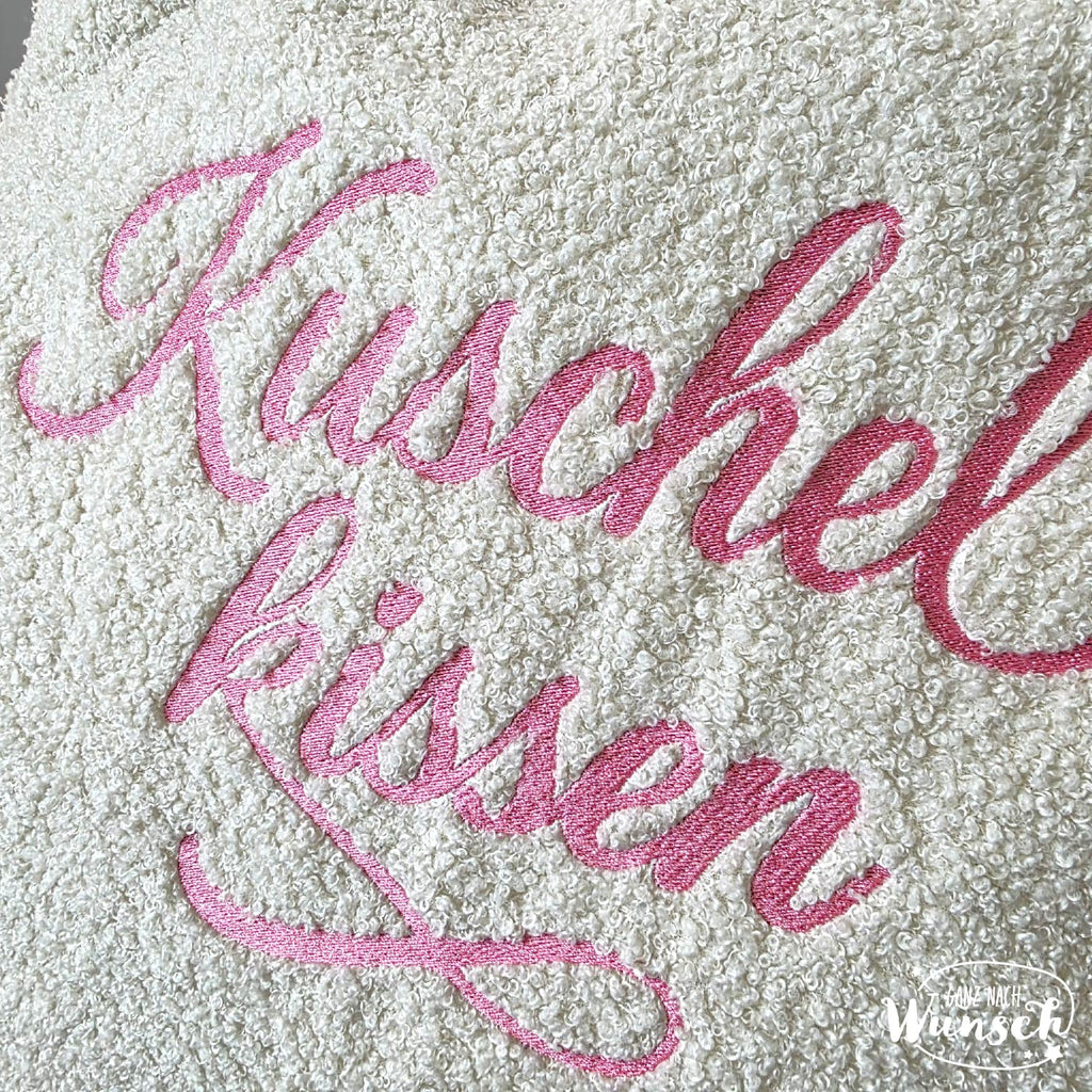 Kissenbezug 50x50 | Stick | Geschenk | Weihnachten | Deko Kissen | liebevoll gestaltet | Kuschelkissen | Merry Christmas | Rentier