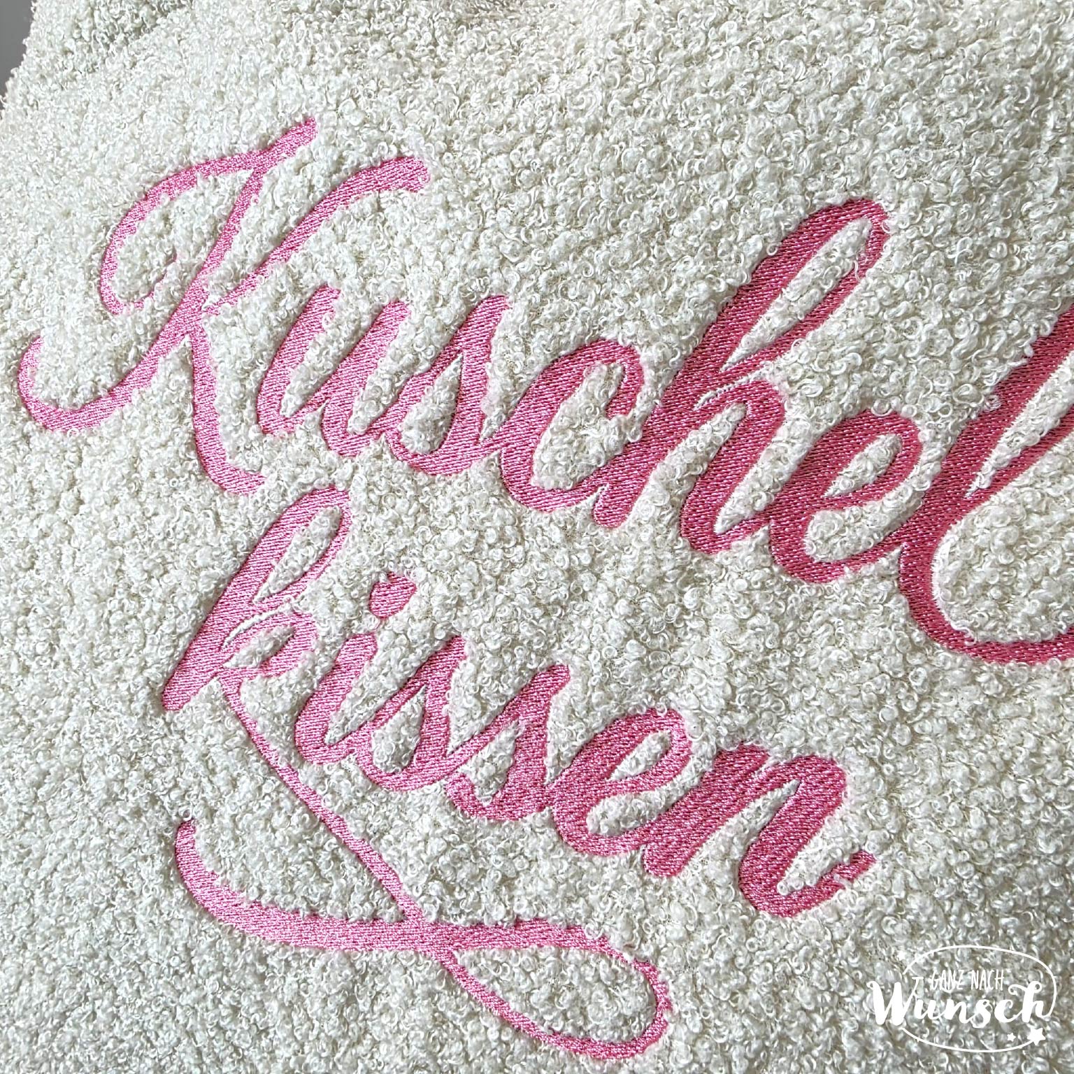 Kissenbezug 50x50 | Stick | Geschenk | Weihnachten | Deko Kissen | liebevoll gestaltet | Kuschelkissen | Merry Christmas | Rentier