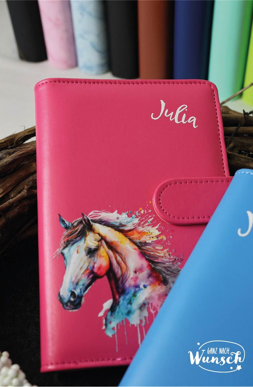 Budgetplaner Kinder A5 personalisiert | Taschengeld Planer mit Umschlägen & Name | Geschenk Einschulung, Geburtstag, Geld sparen lernen