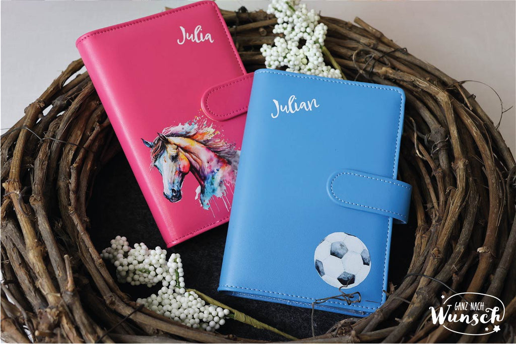 Budgetplaner Kinder A5 personalisiert | Taschengeld Planer mit Umschlägen & Name | Geschenk Einschulung, Geburtstag, Geld sparen lernen