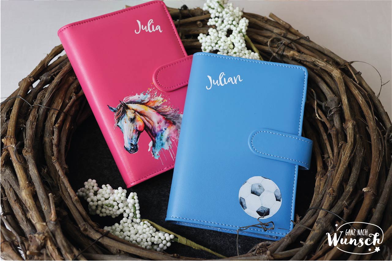 Budgetplaner Kinder A5 personalisiert | Taschengeld Planer mit Umschlägen & Name | Geschenk Einschulung, Geburtstag, Geld sparen lernen