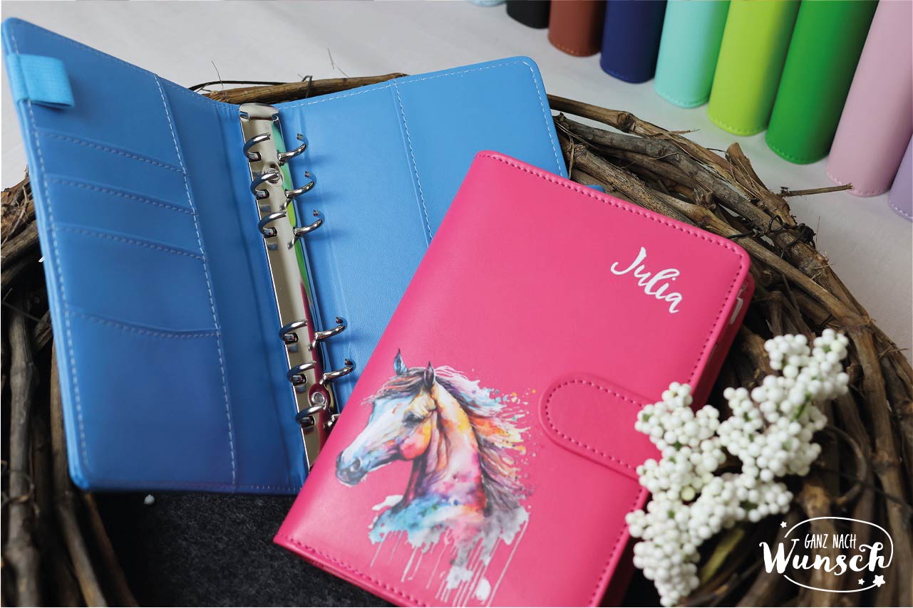 Budgetplaner Kinder A5 personalisiert | Taschengeld Planer mit Umschlägen & Name | Geschenk Einschulung, Geburtstag, Geld sparen lernen