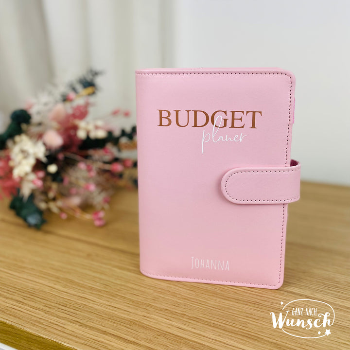 Budgetplaner A6 personalisiert | Cash Stuffing Planer mit Wunschmotiv | Ganz nach Wunsch