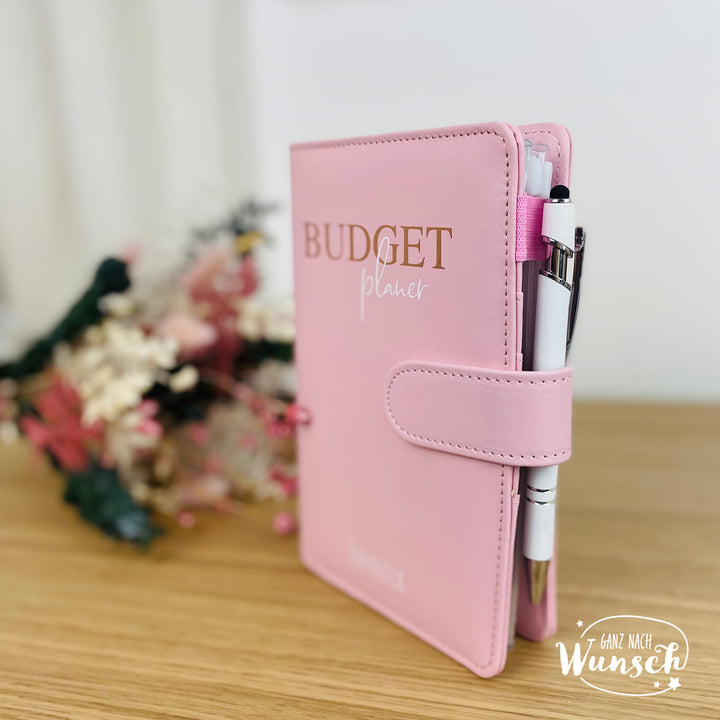 Budgetplaner A6 personalisiert | Cash Stuffing Planer mit Wunschmotiv | Ganz nach Wunsch
