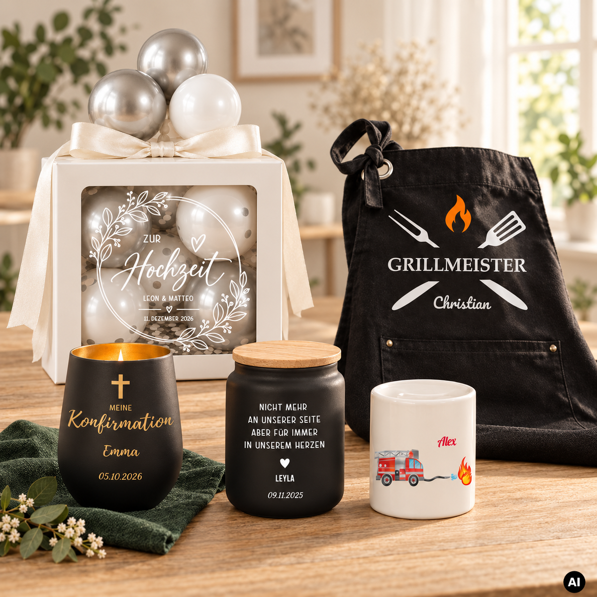 Ein Geschenk.