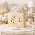 Erinnerungskiste zur Konfirmation| Personalisierte Erinnerungsbox | Holzkiste mit Bild