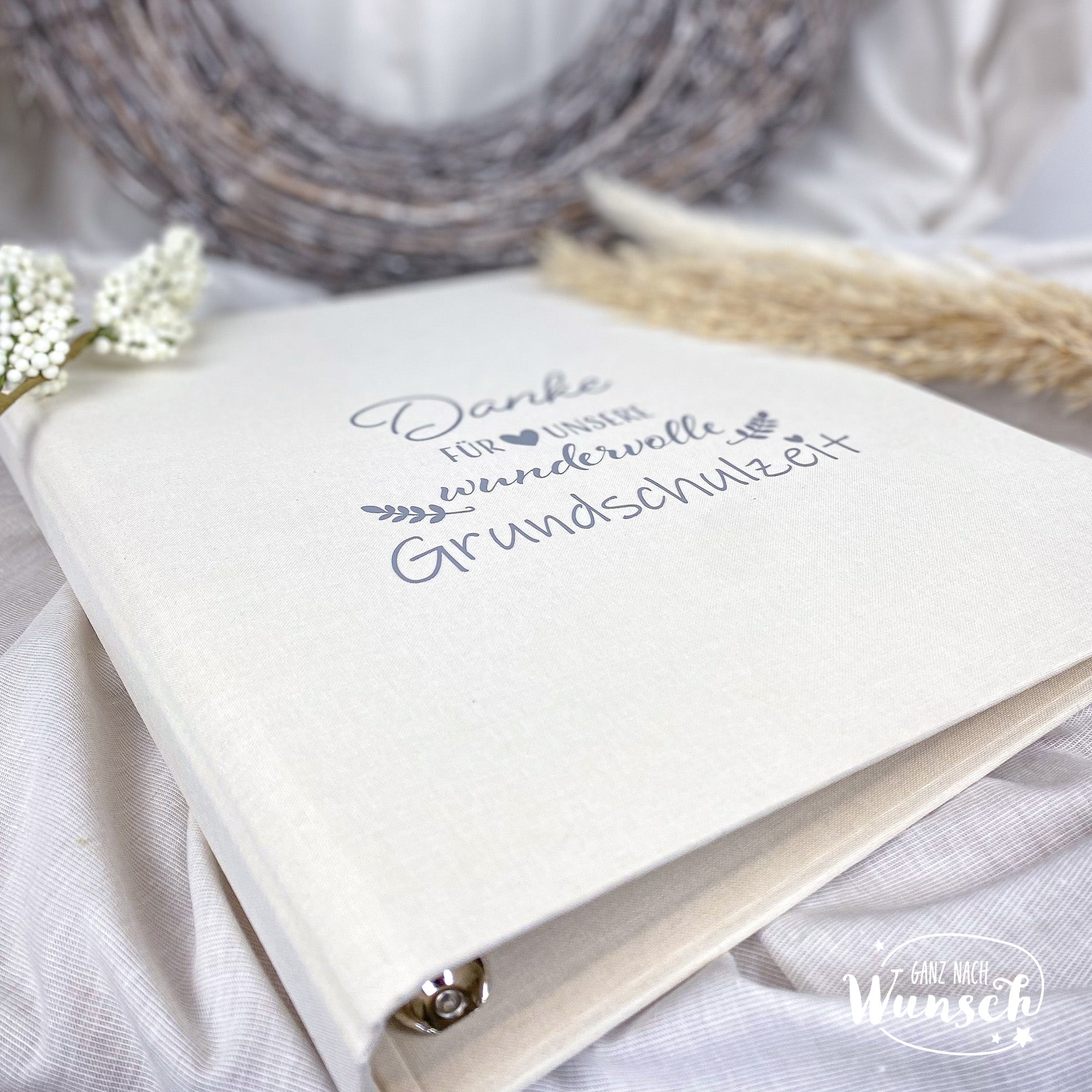 Zum Abschied - Danke für unsere wundervolle Grundschulzeit - Mappe