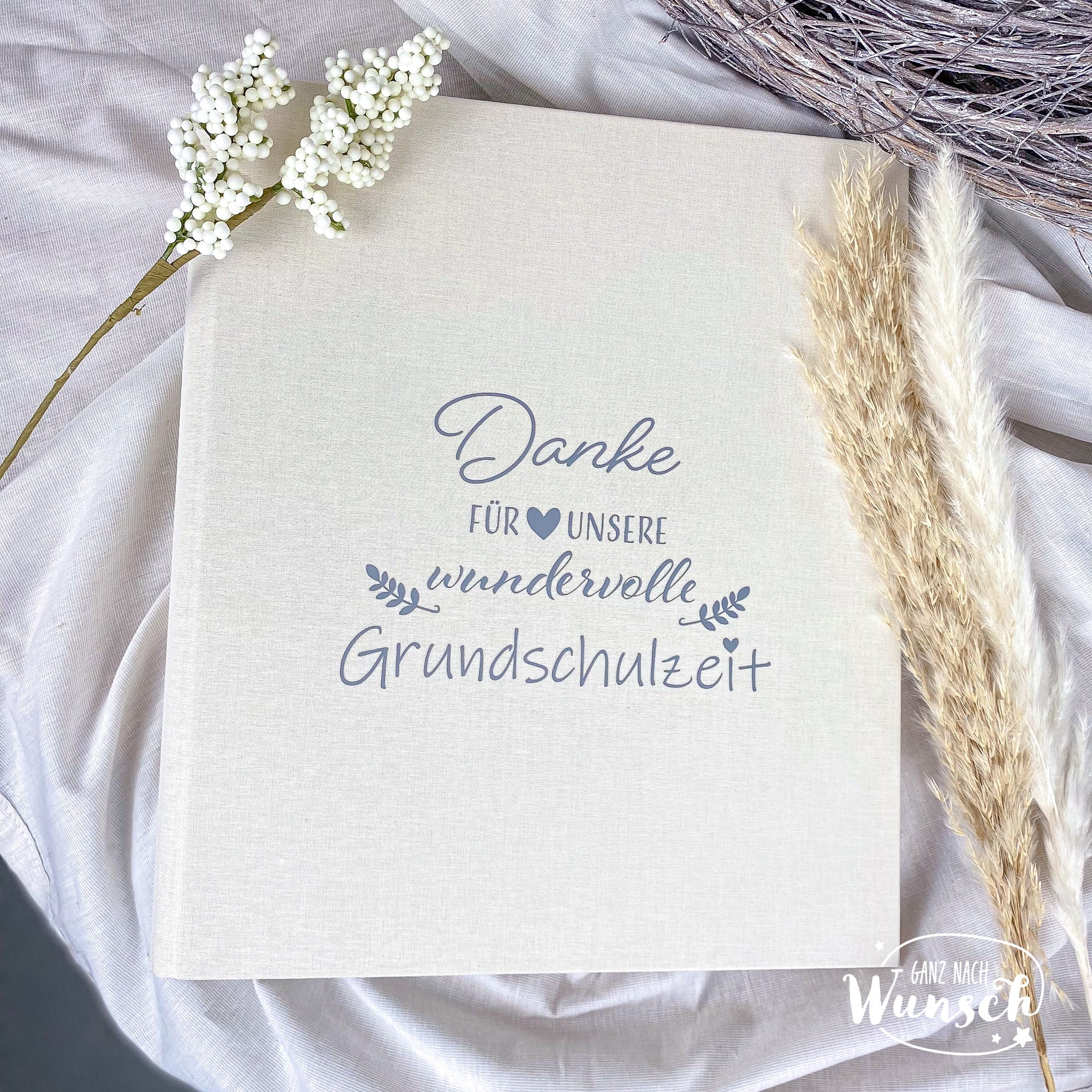 Zum Abschied - Danke für unsere wundervolle Grundschulzeit - Mappe