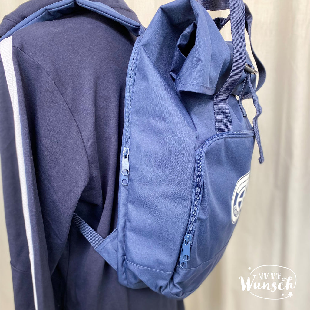 ETB | geräumiger Rolltop Rucksack | 19 Liter