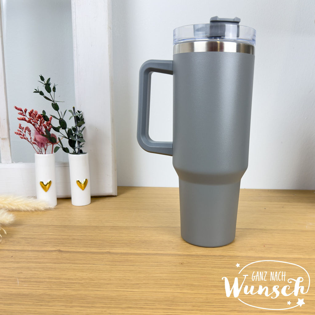 1.2 Liter - Thermobecher, gravierter Becher, Thermobecher, personalisierter Becher, personalisierter Thermobecher, Geburtstag, Weihnachten, Geschenk