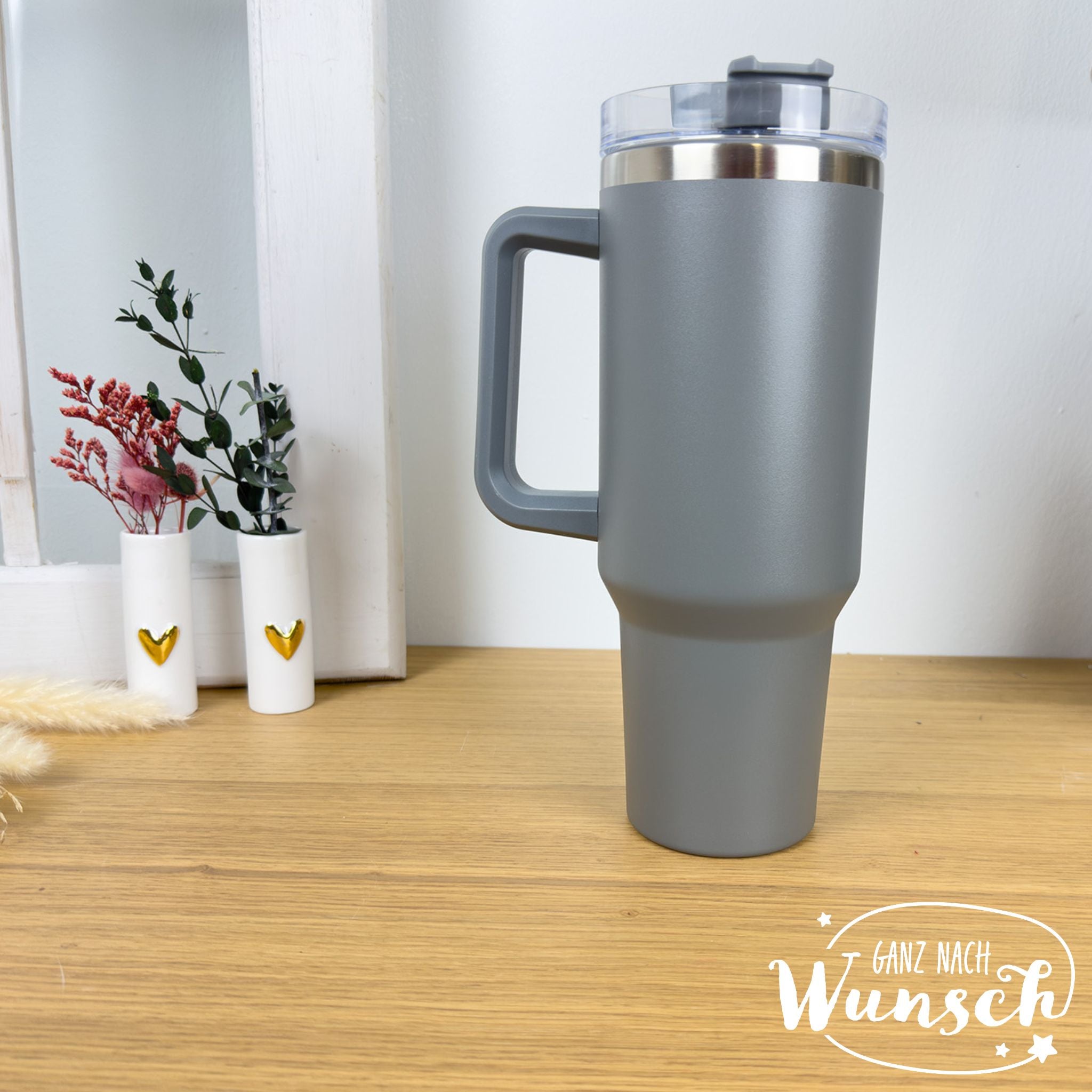 1.2 Liter - Thermobecher, gravierter Becher, Thermobecher, personalisierter Becher, personalisierter Thermobecher, Geburtstag, Weihnachten, Geschenk