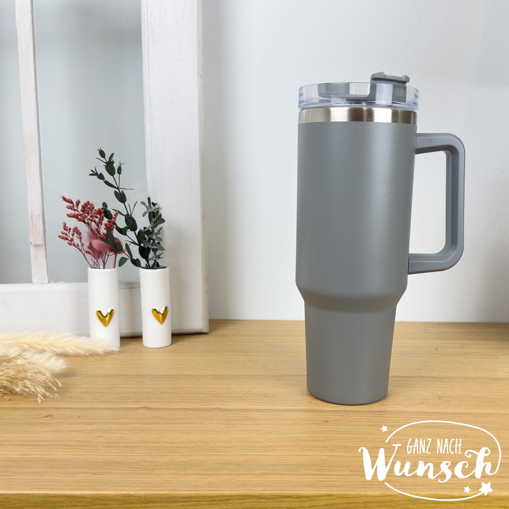 1.2 Liter - Thermobecher, gravierter Becher, Thermobecher, personalisierter Becher, personalisierter Thermobecher, Geburtstag, Weihnachten, Geschenk