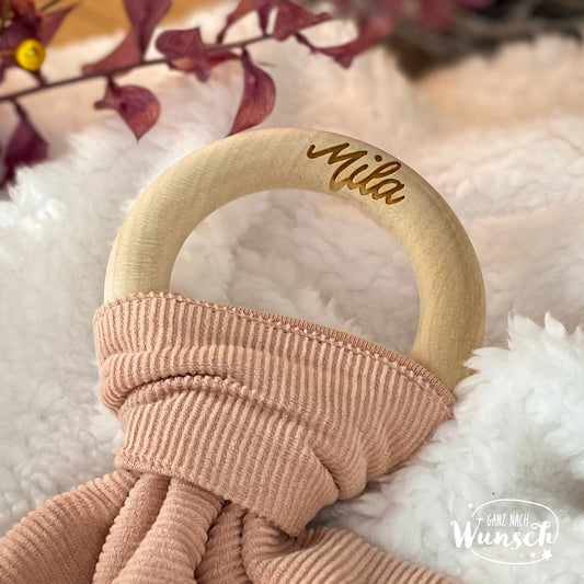 Baby - Name - Gravierter Beißring