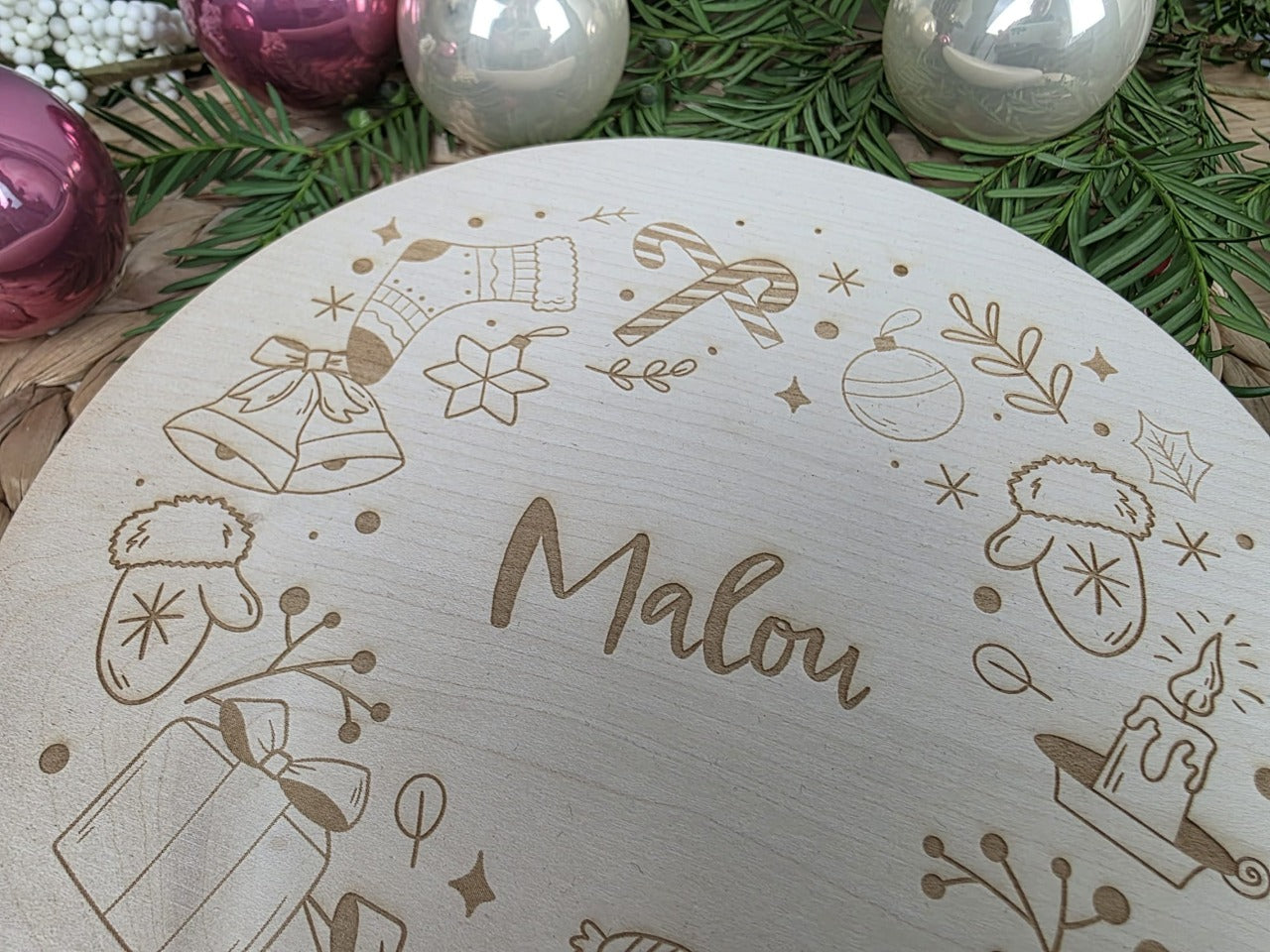 Frühstücksbrettchen | Baby Geschenk | Frühstücksbrett | Brettchen personalisiert | Weihnachtsgeschenk | Holzbrettchen | Brotzeitbrett