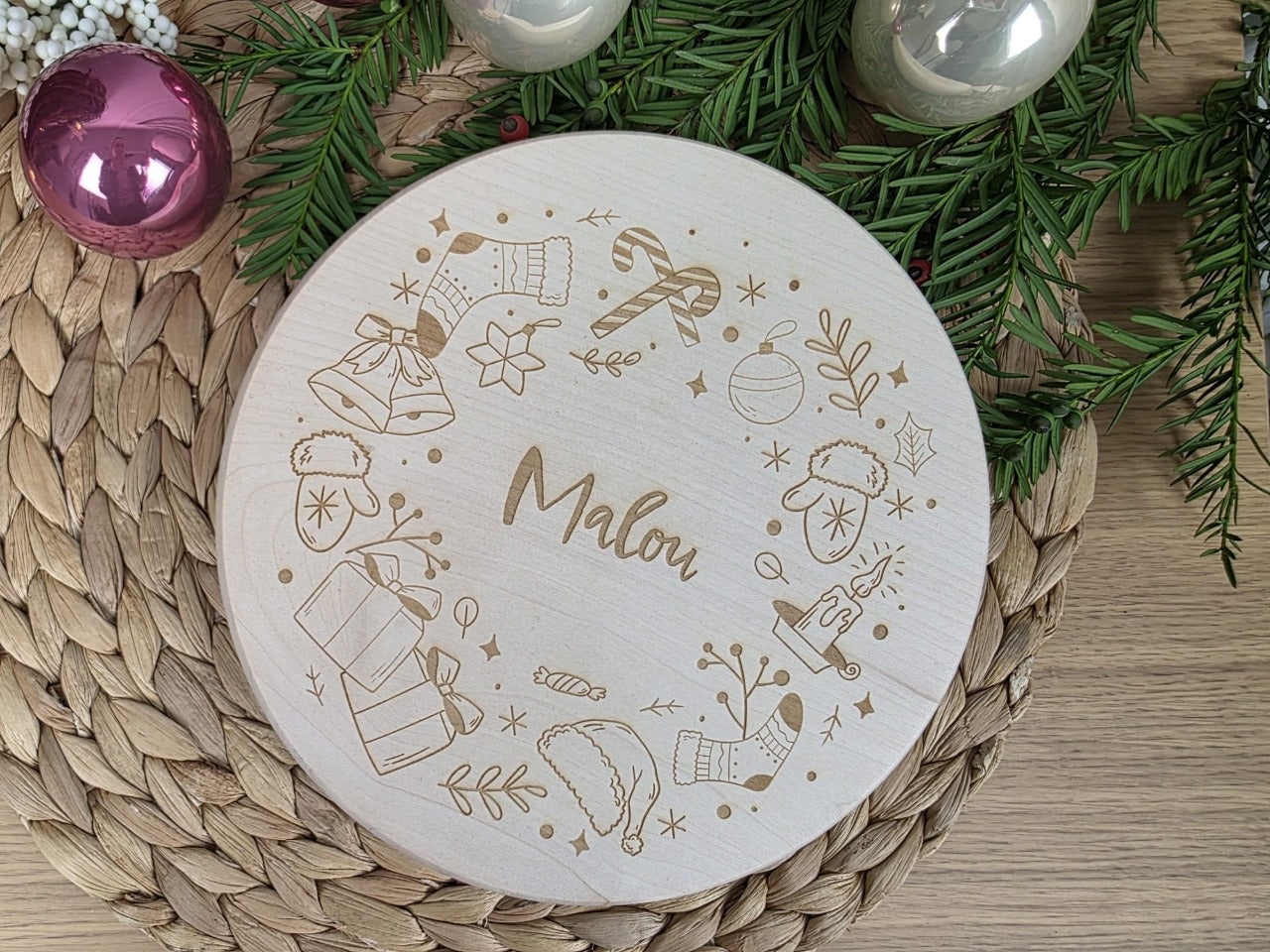 Frühstücksbrettchen | Baby Geschenk | Frühstücksbrett | Brettchen personalisiert | Weihnachtsgeschenk | Holzbrettchen | Brotzeitbrett