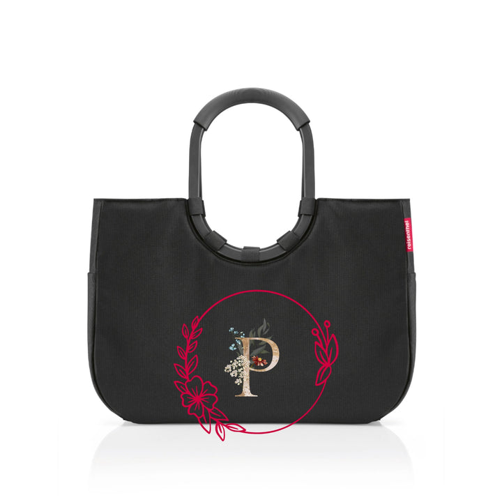 Reisenthel Loopshopper L „Blumenkranz &amp; Initiale" – geplottet &amp; personalisiert