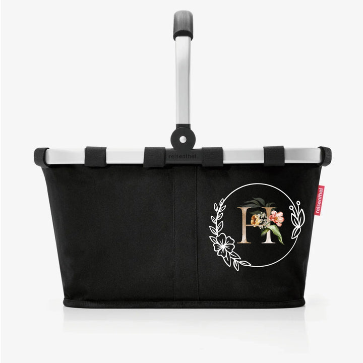 Reisenthel Carrybag „Blumenkranz &amp; Initiale" – geplottet &amp; personalisiert