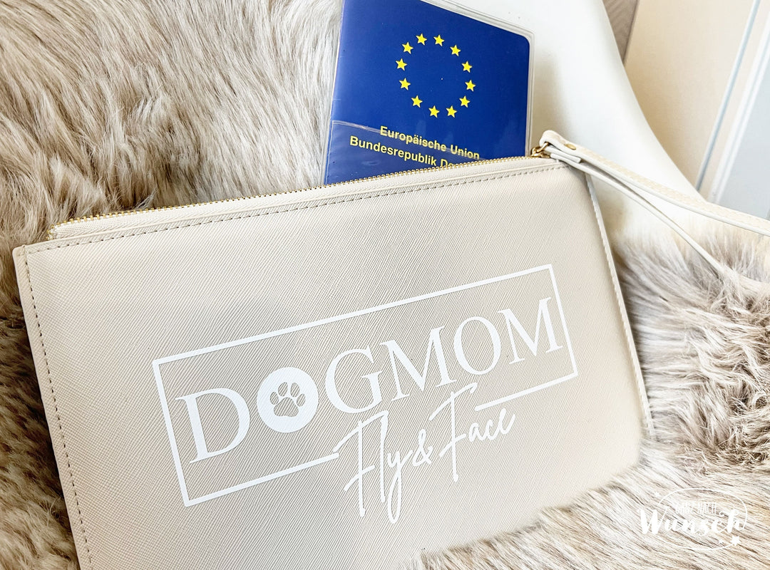 EU-Heimtierausweis-Hülle „Dogmom“ – Ansicht 3