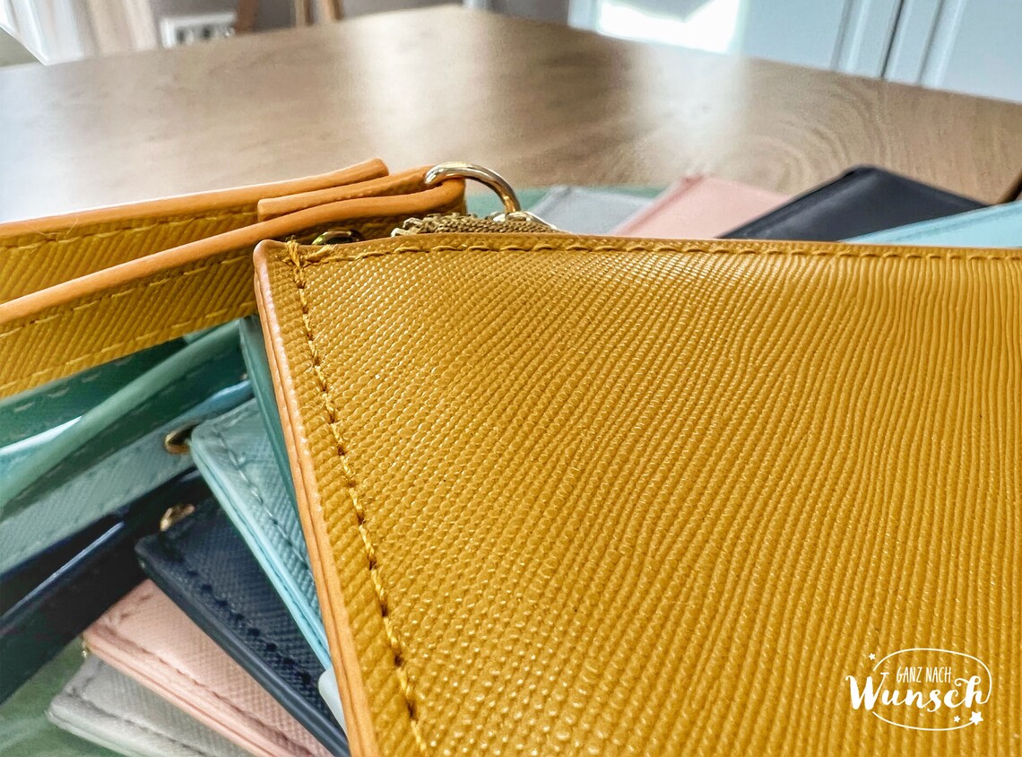 Clutch | Reiseunterlagen | Impfpasshülle | Tasche für Flugticket | Ticketmappe | Reisedokumente