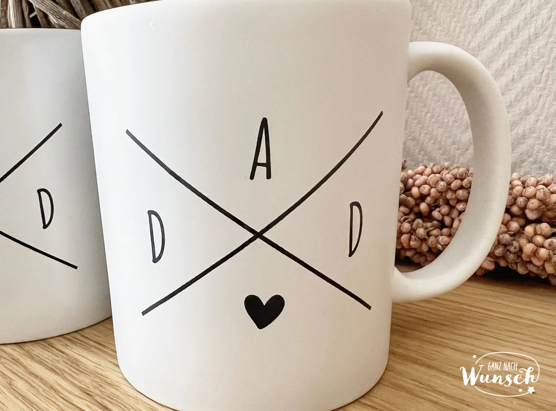 Für Ihn - DAD - Tasse mit Lasergravur