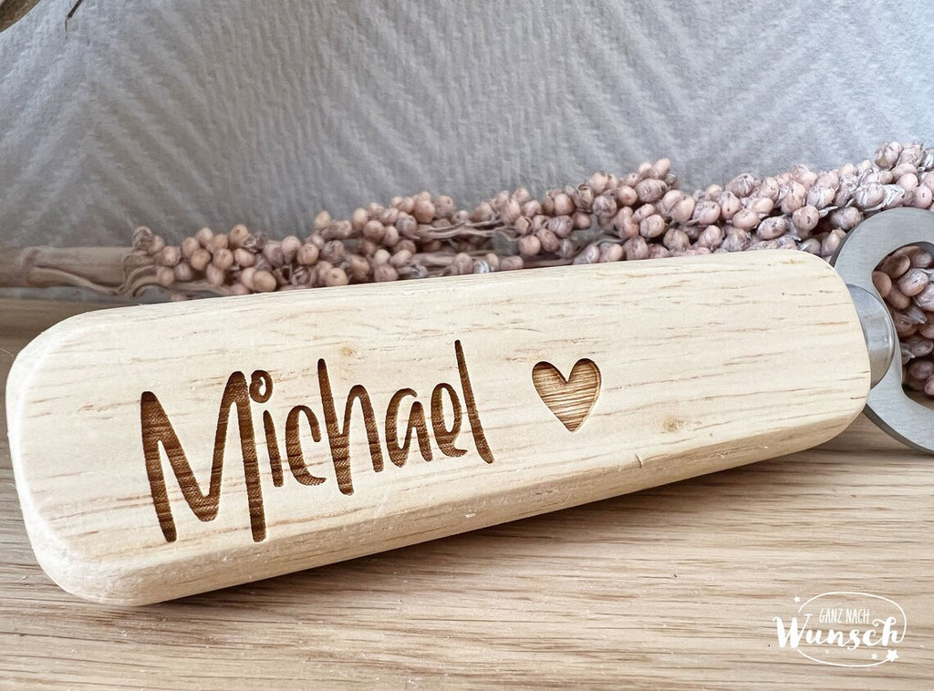 Flaschenöffner | Patenonkel | Vater | Personalisiert | Wunschgravur | Geschenk Geburtstag | Geschenk Vatertag | Vatertag