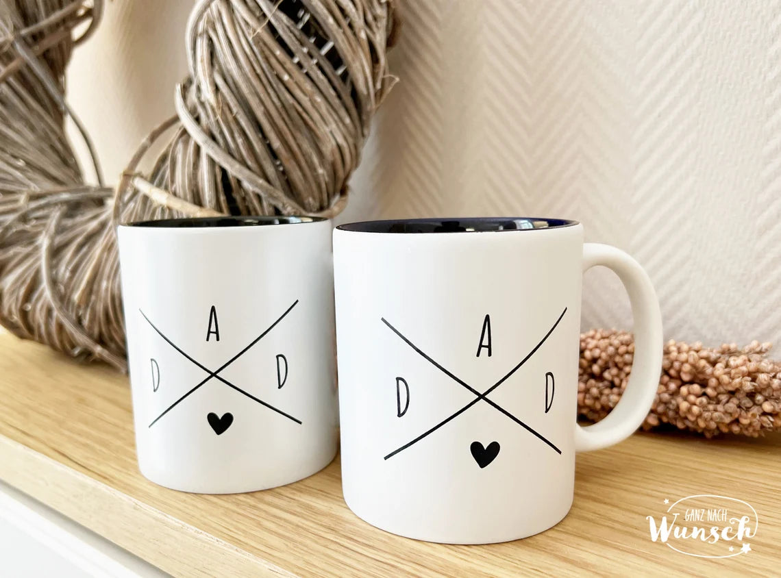Für Ihn - DAD - Tasse mit Lasergravur