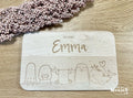 Frühstücksbrettchen | Baby Geschenk | Frühstücksbrett | Brettchen personalisiert | Geburtstagsgeschenk | Geburt Einschulung | Taufgeschenk
